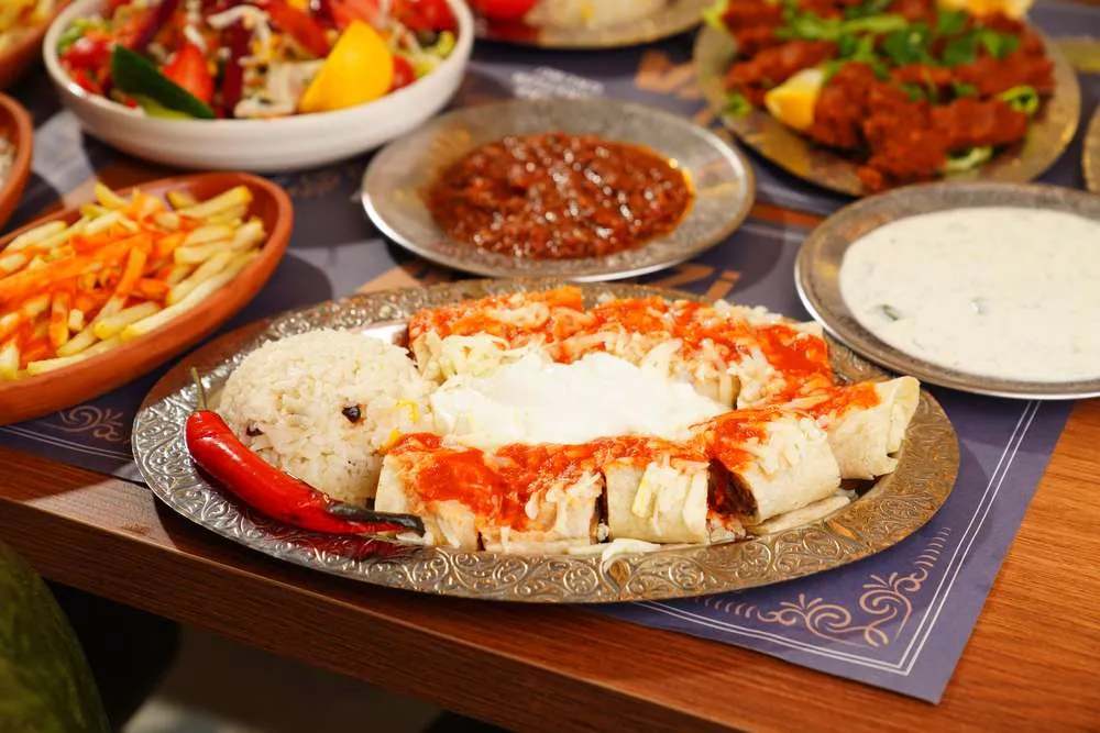 Gazi Aspava restoran atmosferi